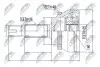 ШРУС / Шарнір рівних кутових швидкостей NTY NPZ-TY-060 (фото 2)