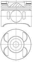 Поршень NURAL 87-433400-00