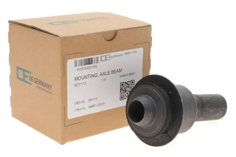 Сайлентблок подрамника (задний) Nissan Qashqai 07-14 OE Germany 801113