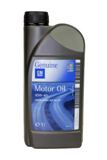 Масло двигателя 1L GM 93165213 Semi Synthetic 10W40 Opel 19 42 043