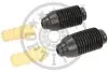 Защитный комплект передних амортизаторов (2 шт) Renault Kangoo 1.5CDTI 1.6-1.6 16V 08- Optimal AK-735446 (фото 1)