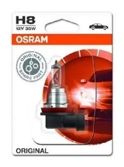 Автолампа H8 12V 35W PGJ19-1 в блистере OSRAM 6421201B