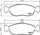 Комплект тормозных колодок, дисковый тормоз PAGID T1137 (фото 1)