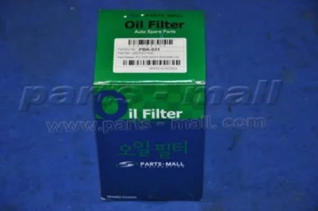 Фільтр масляний Hyunday Santa Fe 2.2 CRDi 3/06- PARTS-MALL PBA-031