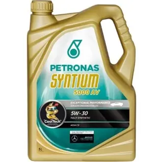 Масло моторное 5W-30 5L Syntium 5000 AV Petronas 18135019