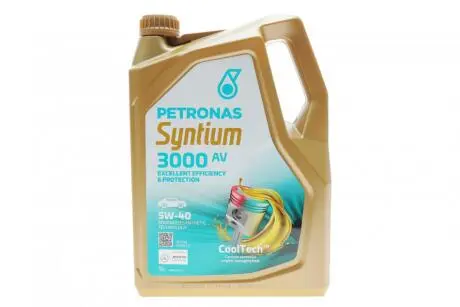 Моторное масло SYNTIUM 3000 AV 5W-40 SN (5L) Petronas 70179M12EU