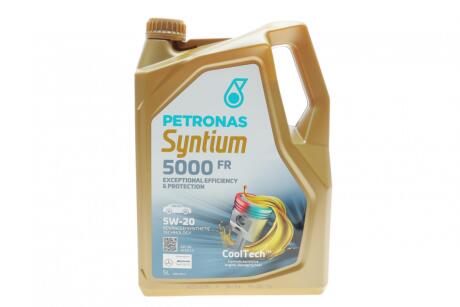 Олива моторна SYNTIUM 5000 FR 5W-20 SN (5L) Petronas 70265M12EU