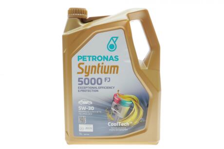 Олива моторна SYNTIUM 5000 FJ 5W-30 SN (5L) Petronas 70542M12EU