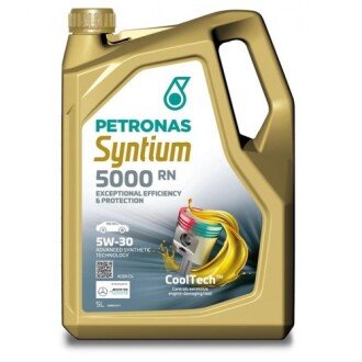 Олива моторна SYNTIUM 5000 RN 5W-30 (5L) Petronas 70543M12EU