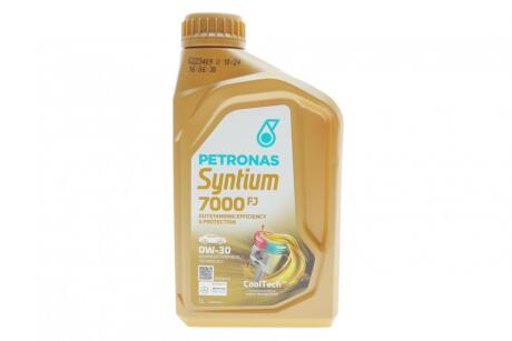 Олива моторна SYNTIUM 7000 FJ 0W-30 SN (1L) Petronas 70670E18EU