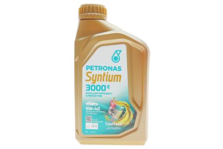 Олива моторна SYNTIUM 3000 E 5W-40 SP (1L) Petronas 70731E18EU