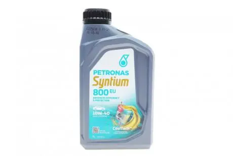 Олива моторна SYNTIUM 800 EU 10W-40 SN (1L) Petronas 70732E18EU (фото 1)