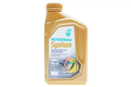 Олива моторна SYNTIUM 5000 CP 5W-30 SP (1L) Petronas 70830E18EU (фото 1)