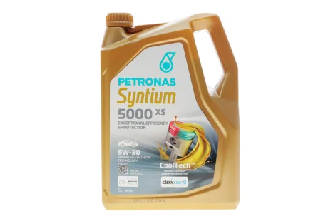 Масло 5W30 SYNTIUM 5000 XS (5L) Petronas 70956M12EU