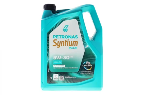 Олива моторна 5W30 SYNTIUM PRIME RN (5L) (RN 0720/MB 226.51) (ACEA C4) Petronas 71239M12EU