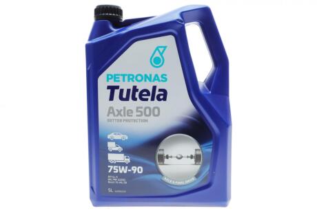 Олива трансмісійна TUTELA AXLE 500 75W-90 (5L) Petronas 76631M12EU