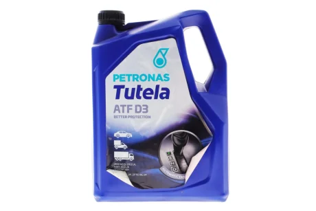 Олива TUTELA ATF D3 (5L) (GM Dexron III-H/Dexron III-G/Allison C4/Ford Mercon) Petronas DSC_76127M12EU