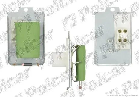 Резистор вентилятора салону Polcar 1307KST-1