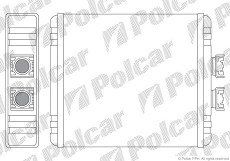 Радіатори обігріву Polcar 1322N8-1