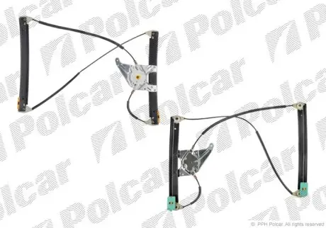 Склопідйомник електричний без електромотора Polcar 1323PSG1