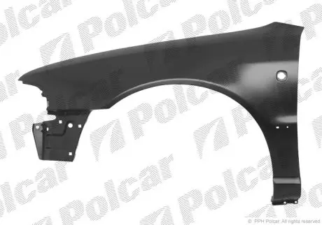 Крыло переднее левое Polcar 132401-2