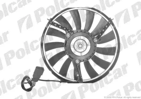 Вентилятор з корпусом / кронштейном Polcar 132423W1