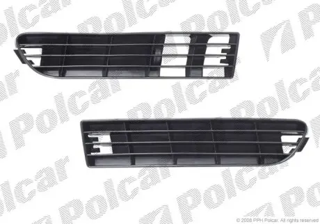 Решетка в бампере правая Polcar 132627-2