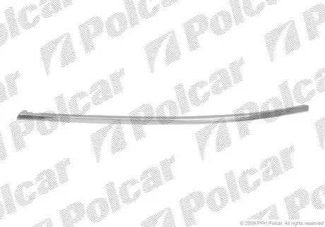 Молдинг бампера правий Polcar 132707-8