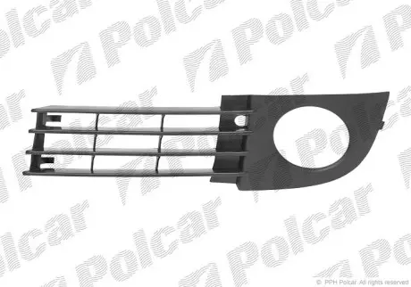 Решітка в бампері права Polcar 13272712