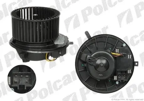 Вентилятор салона Polcar 1331NU-3