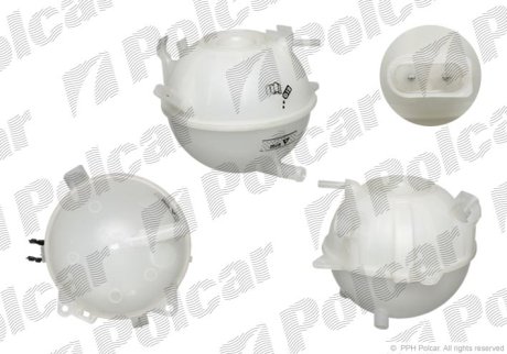 Бачок компенсационный Audi A3, VW Caddy, Golf, Passat, Touran 1,2-3,2, 05- Polcar 1331ZB-1