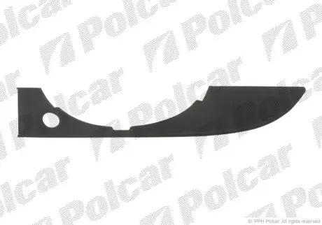 Рамка фари протитуманної права Polcar 133527-8