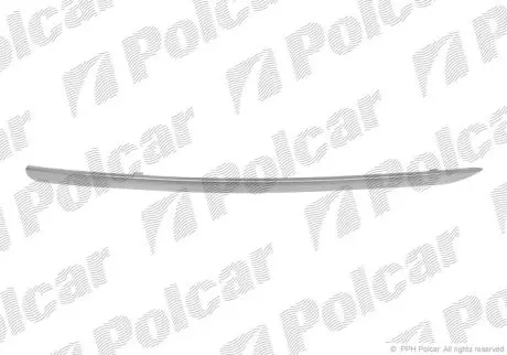 Молдинг бампера лівий Polcar 133907-5