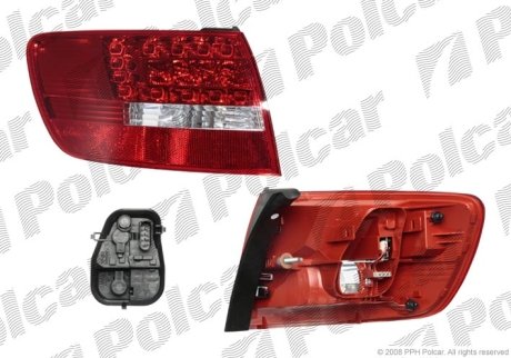 Фонарь задний Polcar 1339872V