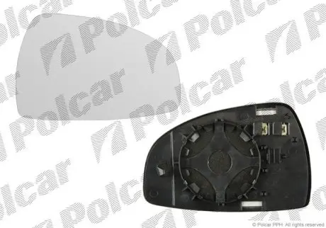 Вставка наружного зеркала правая Polcar 1351551M