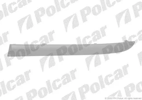 Молдинг бампера правий Polcar 2001076J