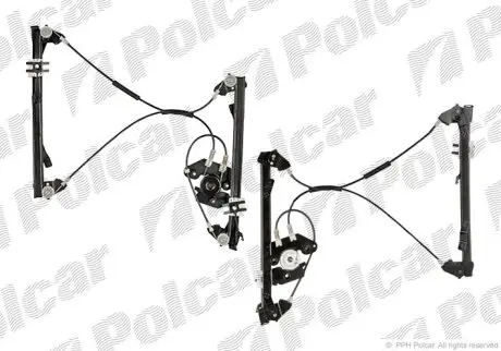 Стеклоподъемник электрический без электромотора Polcar 2001PSG1