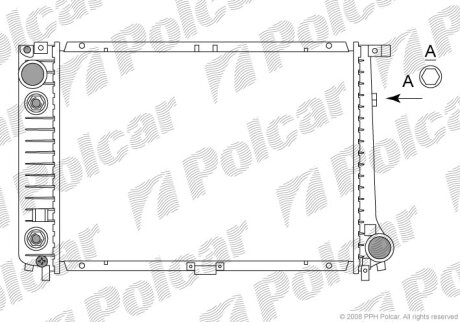 Радіатори охолодження Polcar 200508-9