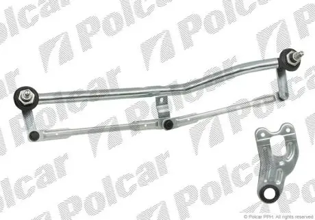 Механізм склоочисників без моторчика Polcar 2009MWP1