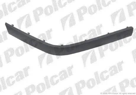 Накладка бампера правая Polcar 201507-6