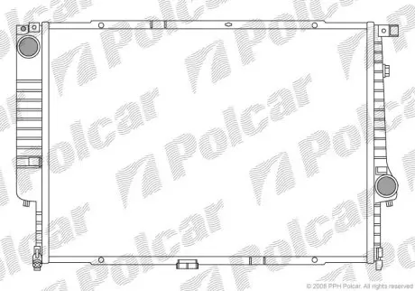 Радіатор охолодження Polcar 20150811
