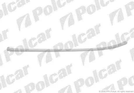 Накладка под фару (ресница) левая Polcar 201606-1