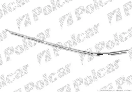 Накладка бампера лівий Polcar 201696-5