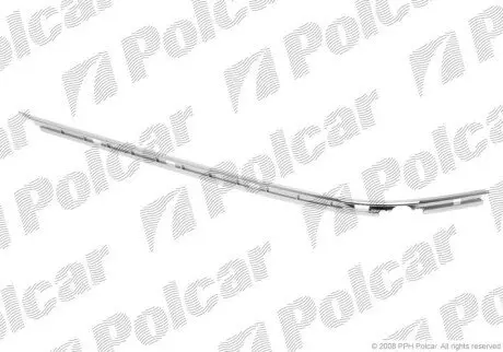 Накладка бампера права Polcar 201696-6