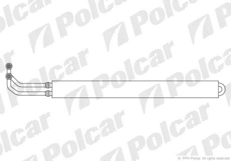 Радиатор масла Polcar 2017L83X