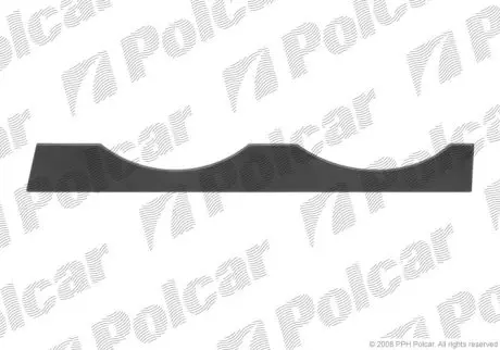 Накладка під фару (вія) права Polcar 202206-2
