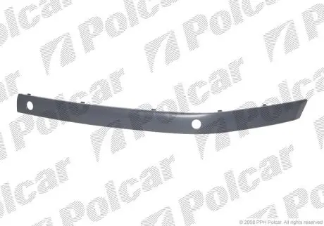 Накладка бампера левая Polcar 202307-5