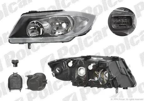 Фара основная Polcar 2040090E