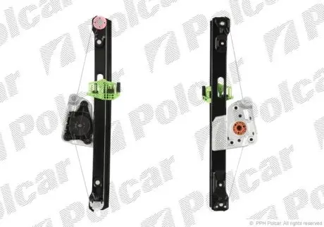 Стеклоподъемник электрический без электромотора Polcar 2040PSG1