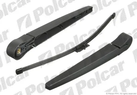 Щетка стеклоочистителя задняя с приводным рычагом Flat 340mm BMW Polcar 2040RWT1